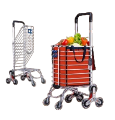 Coche de aluminio con bolsa y 8 ruedas  (50kg)